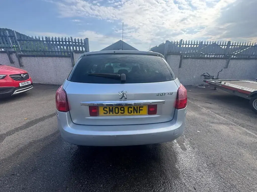 Used Peugeot 407 Sport 140 HP (102 kW) 2009 Silver Estate