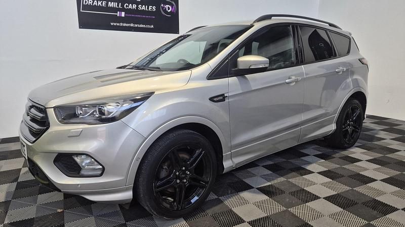 Used Ford Kuga ST-Line 150 HP (110 kW) 2018 Silver SUV