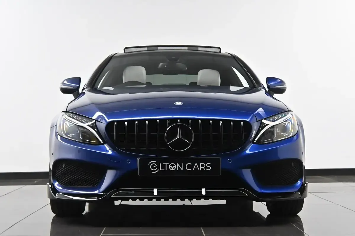 Used Mercedes C220 AMG Line Premium 2016 Blue Coupe