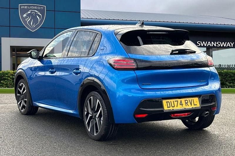 Used Peugeot 208 GT 99 HP (72 kW) 2024 Blue Hatchback