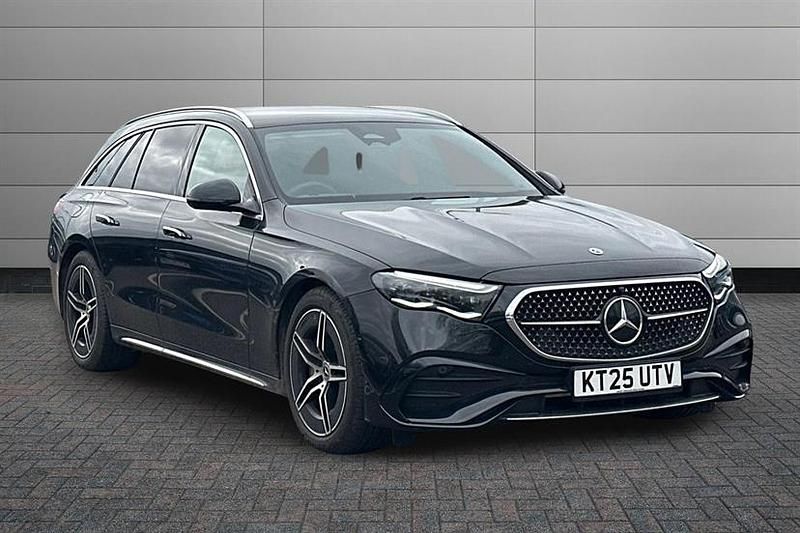 Used Mercedes E220 AMG Line Premium 197 HP (144 kW) 2025 Black Estate