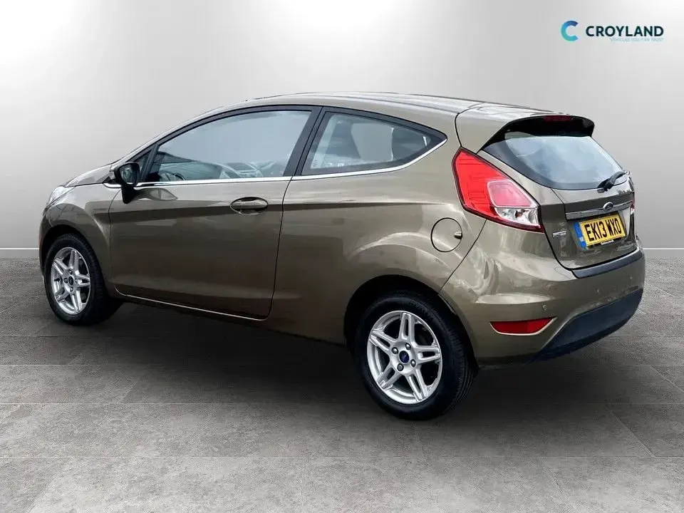 Used Ford Fiesta Zetec 80 HP (58 kW) 2013 Brown Hatchback