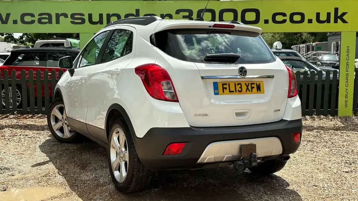 Used Vauxhall Mokka S 130 HP (95 kW) 2013 White SUV