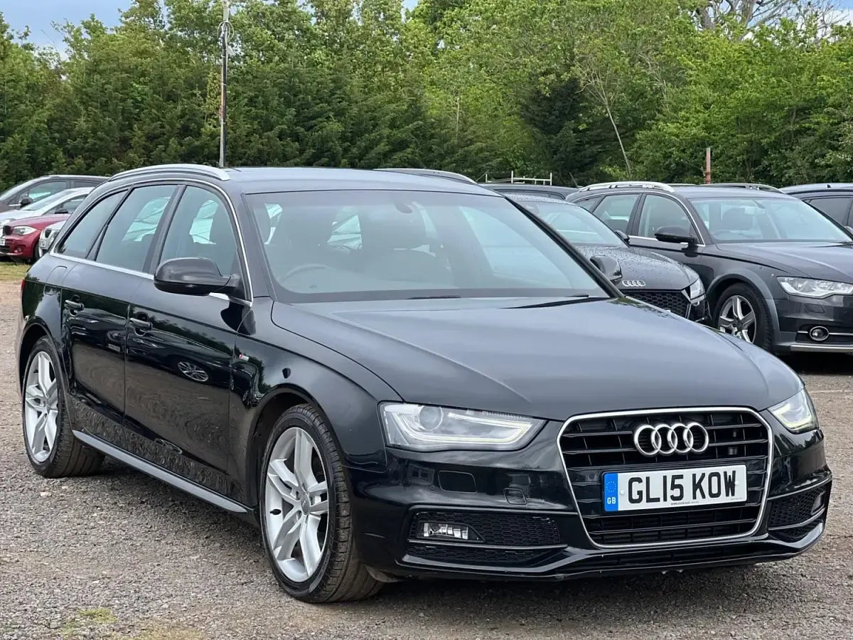 Usado Audi A4 S-Line 2015 Negro Familiar