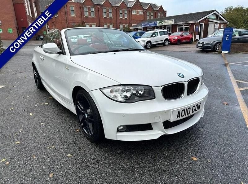 White Used 2010 BMW 120 Cabriolet M Sport Cabriolet | £4,295 (Fair price) - Image 1/4