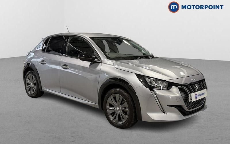 Grey Used 2022 Peugeot e-208 Allure Premium Hatchback | £11,999 (Fair price) - Image 1/4