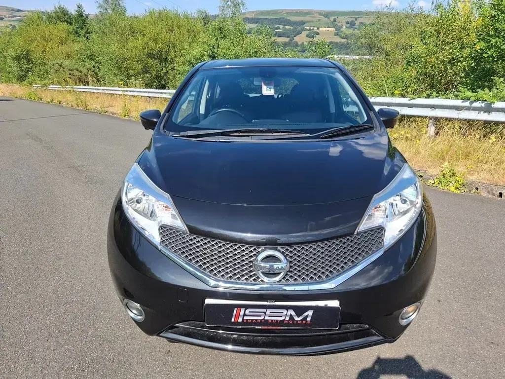 Used Nissan Note S 98 HP (72 kW) 2014 Black Hatchback