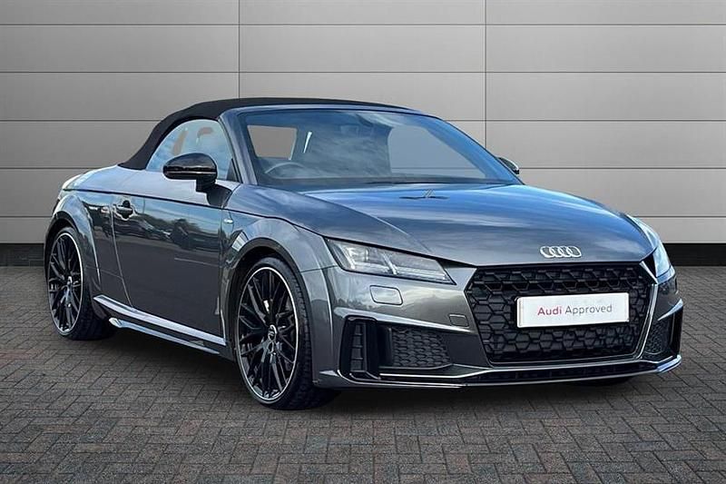 Daytona grey Used 2020 Audi TT Black Edition Cabriolet | £26,050 (Expensive) - Image 1/4