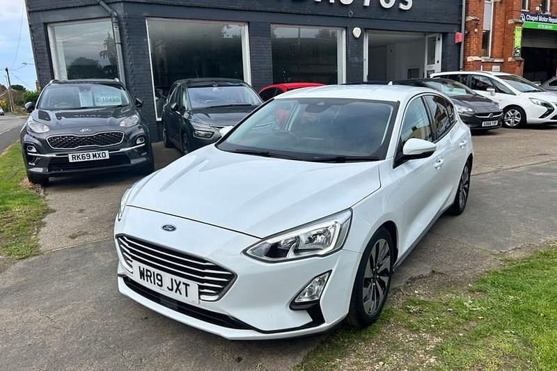 White Used 2019 Ford Focus Zetec Hatchback | £9,995 (Fair price) - Image 1/1
