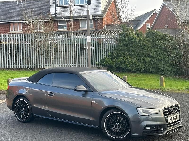 Grey Used 2016 Audi A5 Cabriolet S-Line Cabriolet | £8,995 (Super price) - Image 1/4