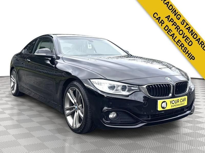 Used BMW 420 Sport Line 184 HP (135 kW) 2015 Black Coupe