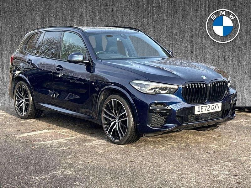 Used BMW X5 M Sport 282 HP (207 kW) 2022 Blue SUV