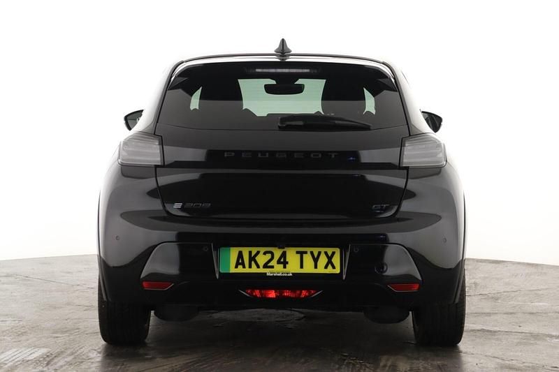 Used Peugeot e-208 GTi 100 kW (136 HP) 2024 Black Hatchback