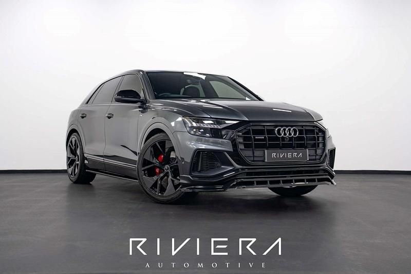 Used Audi Q8 Black Edition 340 HP (250 kW) 2021 Grey SUV
