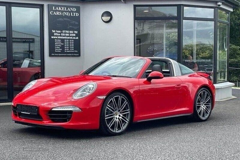 Red Used 2015 Porsche 911 Targa 4S Cabriolet | £69,995 - Image 1/1