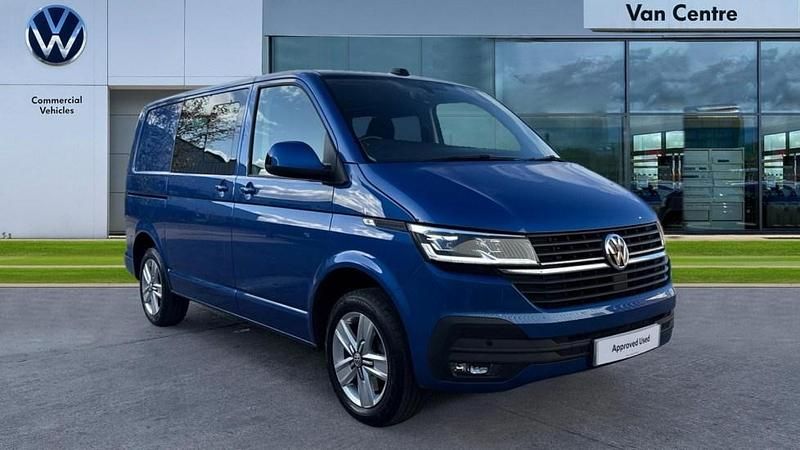 Blue Used 2024 VW Transporter Highline Van | £34,300 (Fair price) - Image 1/4