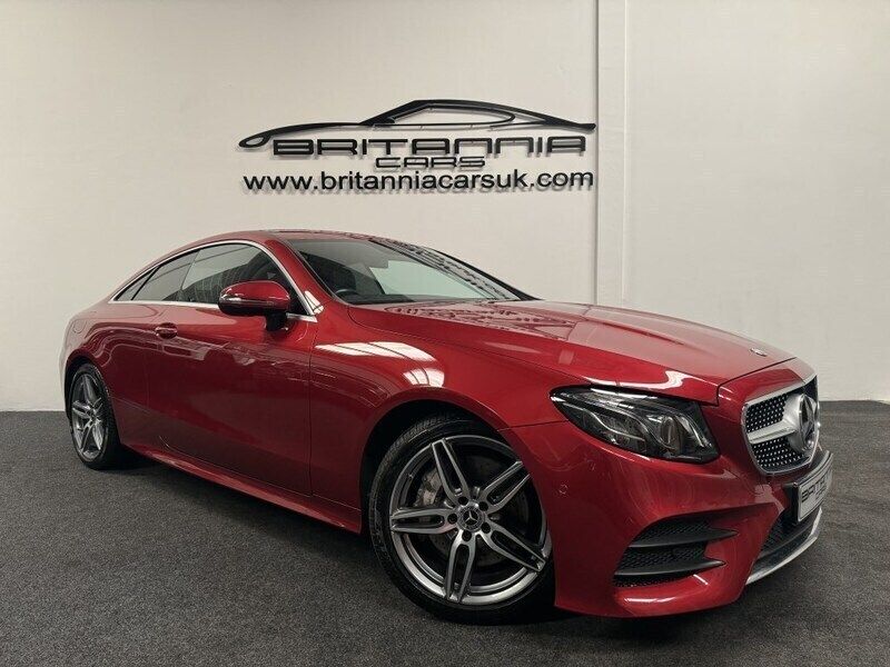 Red Used 2019 Mercedes E350 AMG line Coupe | £23,880 - Image 1/4