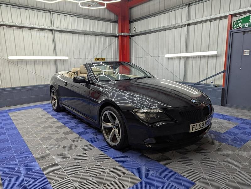Used BMW 635 Cabriolet Sport Line 2009 Black Cabriolet