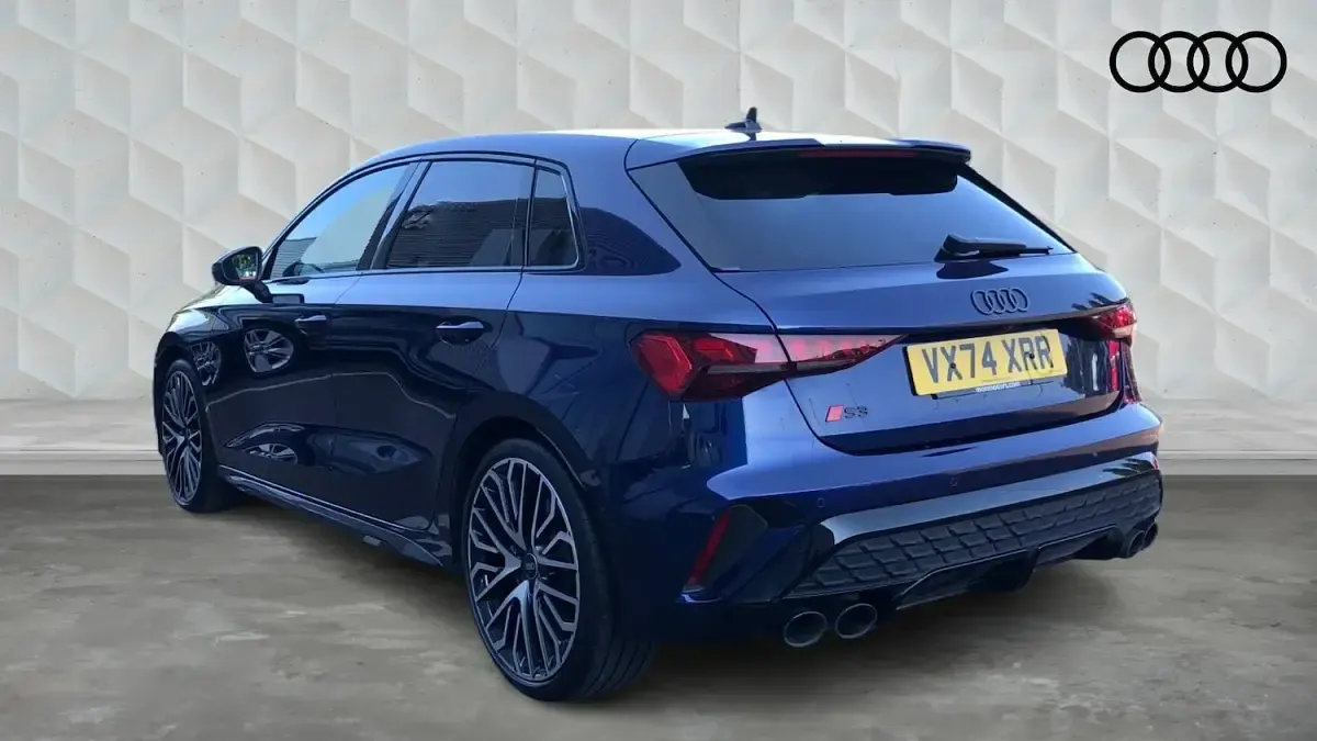 Used Audi S3 Sportback Black Edition 328 HP (241 kW) 2024 Blue Hatchback