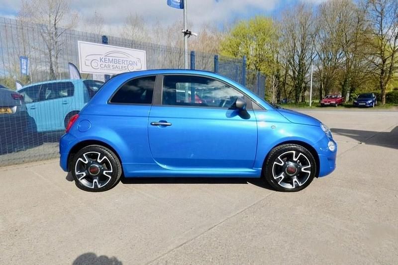 Used Fiat 500C S 85 HP (62 kW) 2016 Blue Cabriolet
