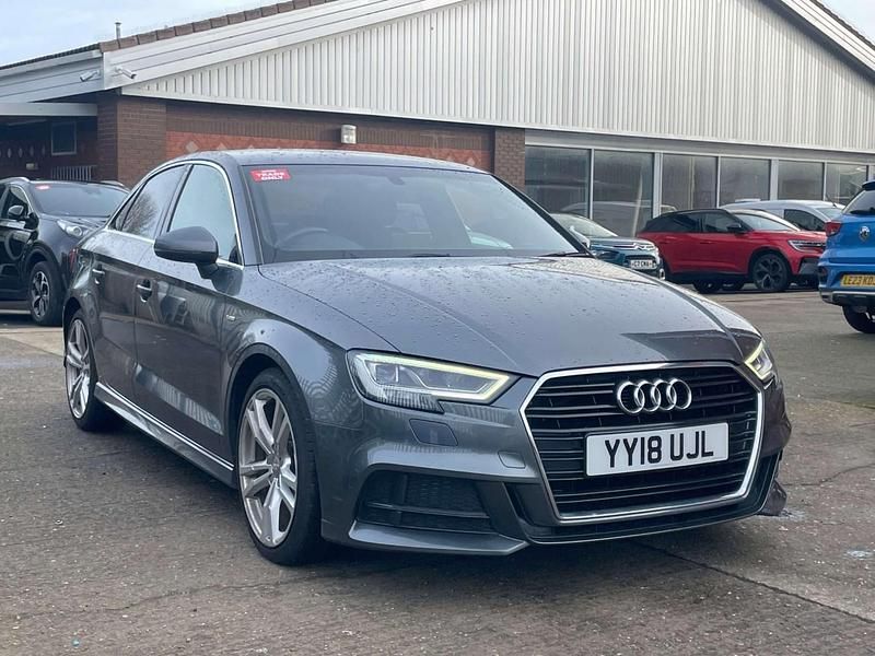 Used Audi A3 S-Line 2018 Grey Sedan