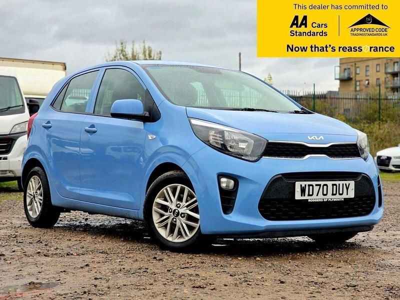 Blue Used 2021 Kia Picanto Hatchback | £9,688 (Good price) - Image 1/4