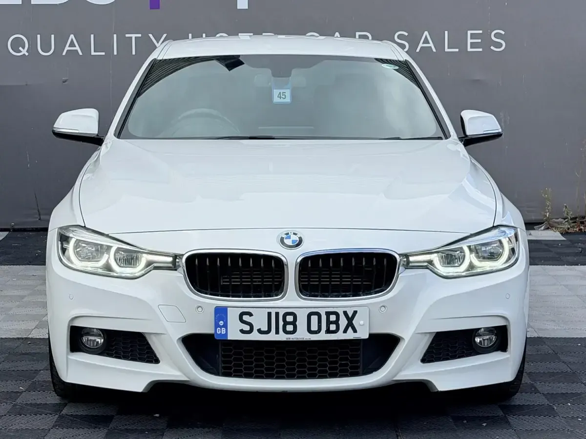 Used BMW 330e M Sport 252 HP (185 kW) 2018 White Sedan