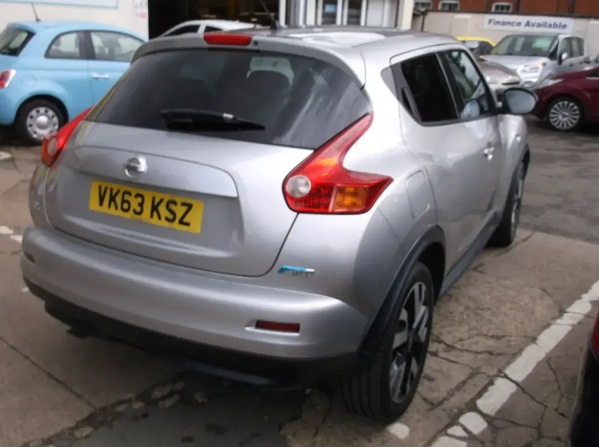Used Nissan Juke N-TEC 110 HP (80 kW) 2013 Silver SUV