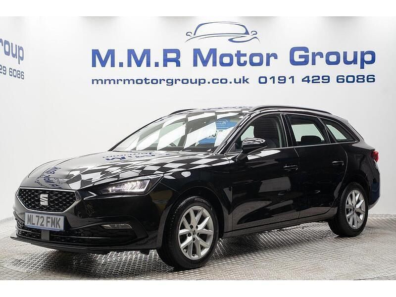 Used Seat Leon SE 110 HP (80 kW) 2022 Black Estate