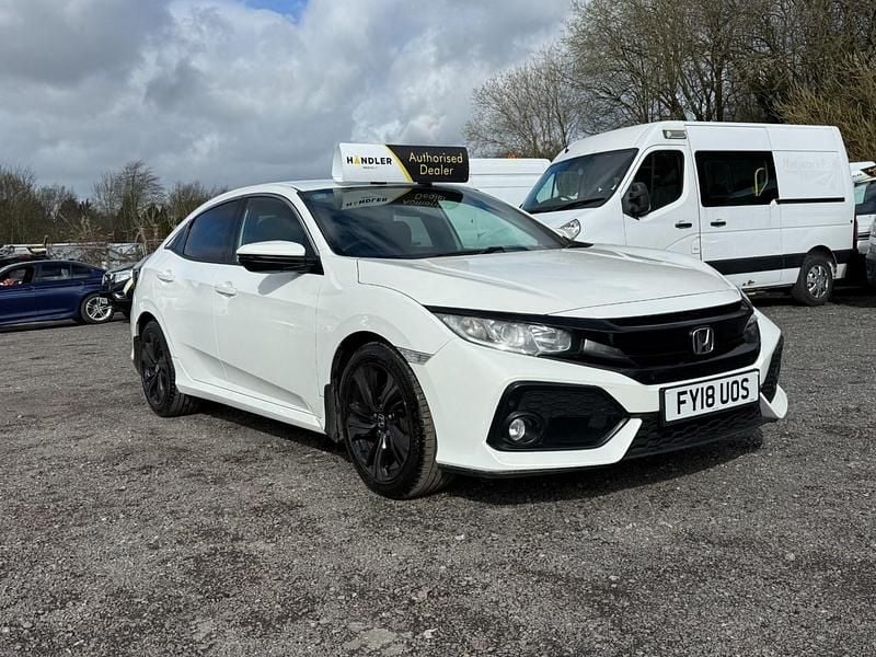 Used Honda Civic SR 120 HP (88 kW) 2018 White Hatchback