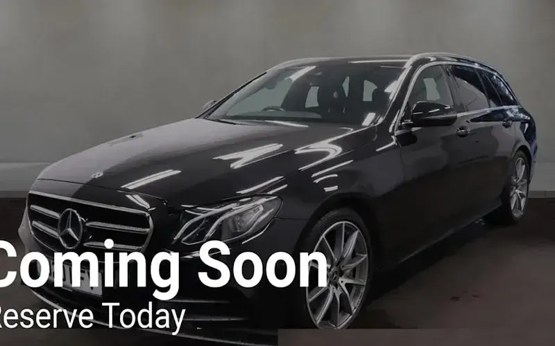 Used Mercedes E350 AMG line 286 HP (210 kW) 2019 Black Estate