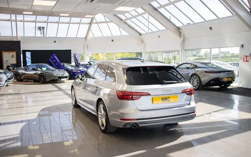 Used Audi A4 S-Line 150 HP (110 kW) 2017 Silver Estate