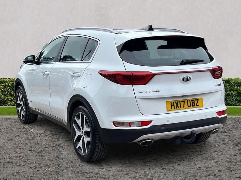 Used Kia Sportage GT-Line S 177 HP (130 kW) 2017 White SUV
