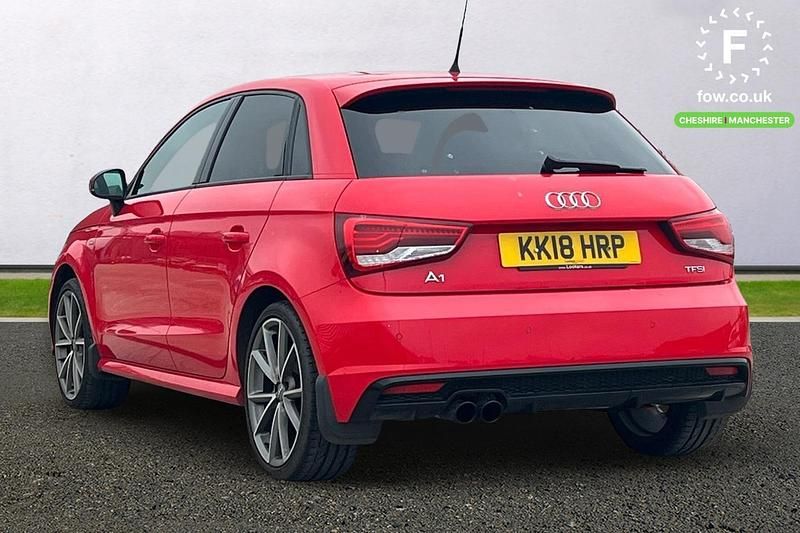 Used Audi A1 Black Edition 2018 Red Hatchback