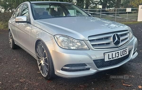 Silver Used 2013 Mercedes C220 Executive Sedan | £4,395 (Fair price) - Image 1/4