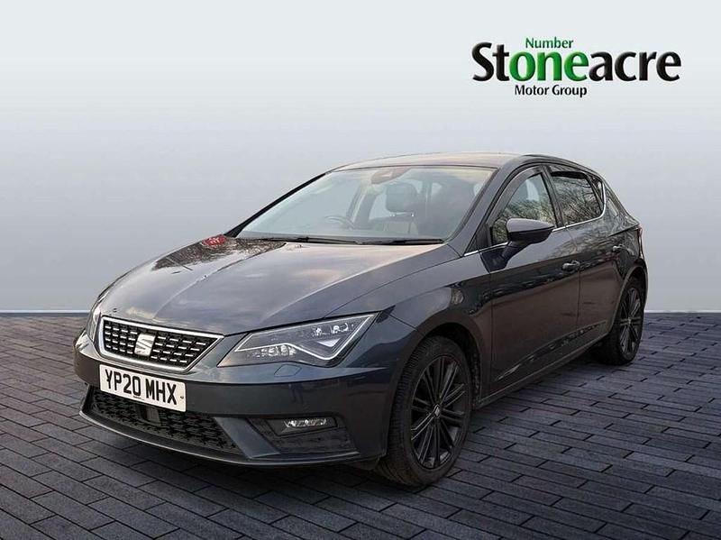 Used Seat Leon XCELLENCE Lux 150 HP (110 kW) 2020 Grey Hatchback
