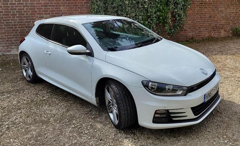 White Used 2017 VW Scirocco R-line Coupe | £13,199 (Fair price) - Image 1/1