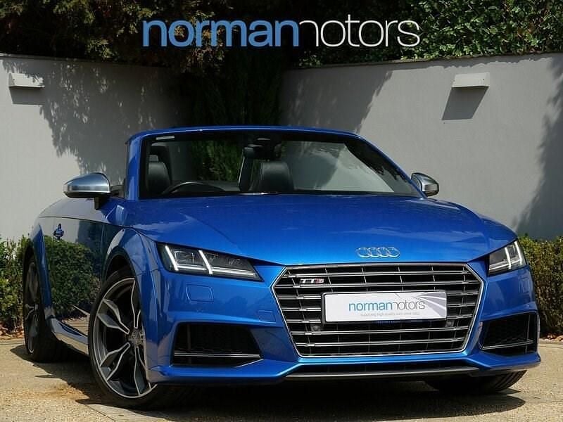 Blue Used 2017 Audi TT Roadster Design Cabriolet | £24,995 (Fair price) - Image 1/3