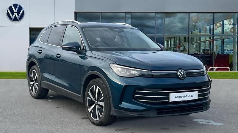 Used VW Tiguan Elegance 150 HP (110 kW) 2025 Nightshade blue metallic SUV