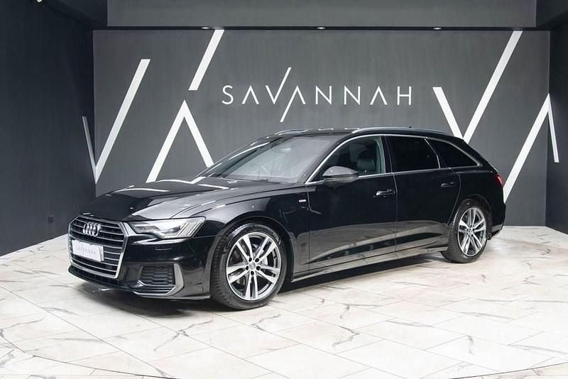 Used Audi A6 S-Line 204 HP (150 kW) 2019 Black Estate