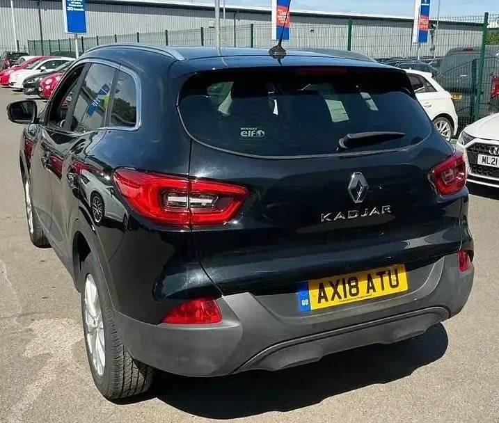 Used Renault Kadjar Dynamique 110 HP (80 kW) 2018 Black SUV