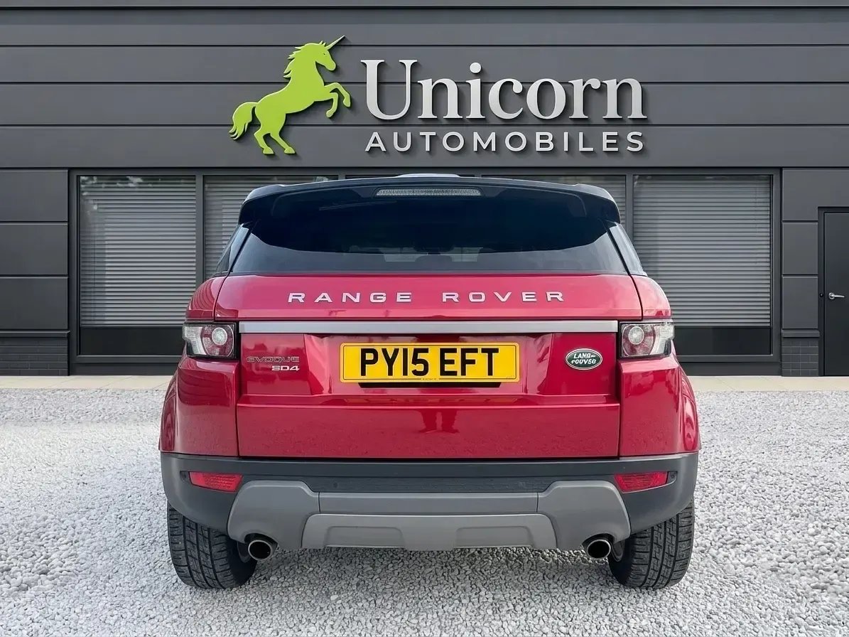 Used Land Rover Range Rover evoque Pure 2015 Red Estate