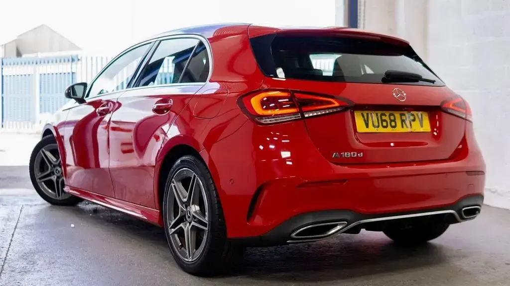 Used Mercedes A180 Executive 2018 Red Hatchback