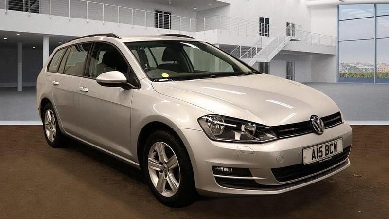 Silver Used 2016 VW Golf VII Edition Estate | £12,495 (Fair price) - Image 1/3