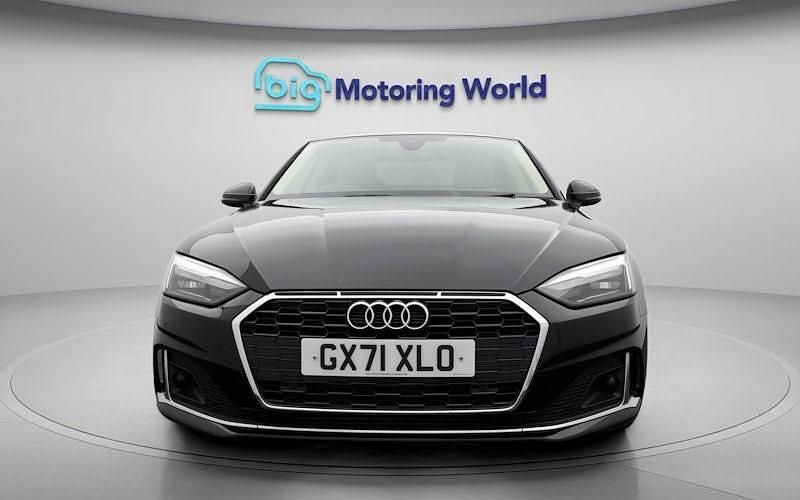 Używany Audi A5 Sport 204 KM (150 kW) 2021 Czarny Coupe