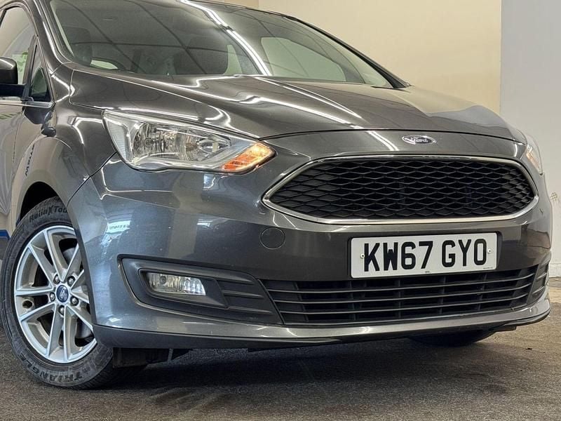 Used Ford Grand C-Max Zetec 120 HP (88 kW) 2017 Grey MPV