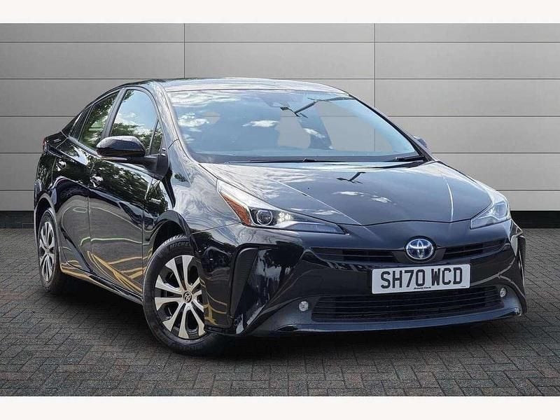 Black Used 2021 Toyota Prius Business Edition Hatchback | £18,699 (Good price) - Image 1/3