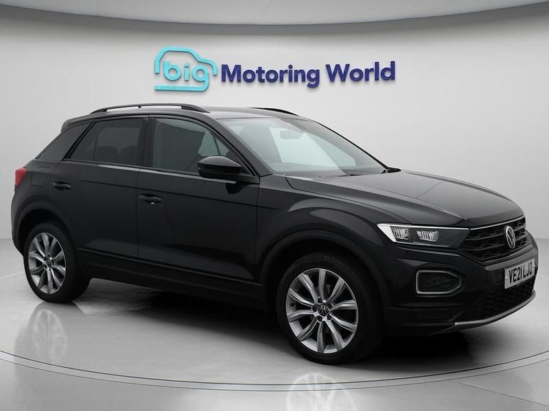 Black Used 2021 VW T-Roc Black Edition SUV | £16,400 (Fair price) - Image 1/4