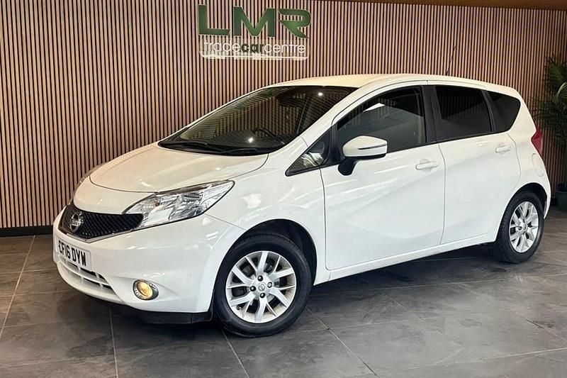 Used Nissan Note Acenta Premium 80 HP (58 kW) 2016 White Hatchback