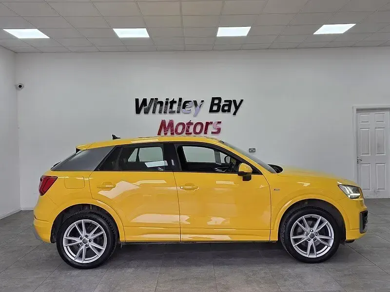 Used Audi Q2 S-Line 116 HP (85 kW) 2019 Yellow SUV